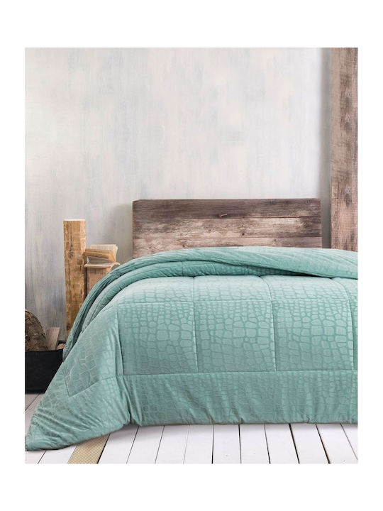 Rythmos Duvet Cover Queen 220x240cm Croco Liste...
