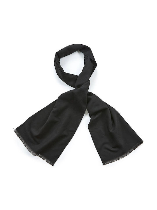 Verde Men's Scarf Black