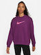 Dri-Fit Get Fit Γυναικείο Φούτερ Violet