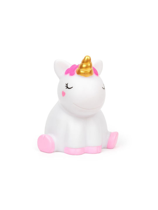 Legami Milano Παιδικό Διακοσμητικό Φωτιστικό Unicorn με Εναλλαγές Χρωματισμών Λευκό 10.4x9.6x11.5εκ.