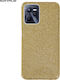 Sonique Shiny Back Cover Plastic / Silicone Gol...