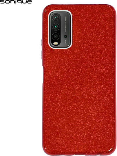 Sonique Shiny Back Cover Silicon Roșu (Redmi 9T)