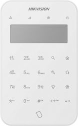 Hikvision Ασύρματο Πληκτρολόγιο Συναγερμού με Οθόνη σε Λευκό Χρώμα DS-PK1-LT-WE