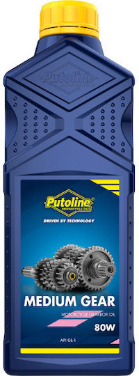 Putoline Medium Gear Motorcycle Gear Oil 80W 1lt