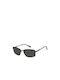 Polaroid Sunglasses with Black Metal Frame and Gray Polarized Lens PLD 2137/G/S/X 807/M9