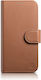 iCarer Anti-RFID Wallet Δερμάτινο Καφέ (iPhone ...