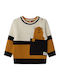 Kinderpullover Langarm Braun
