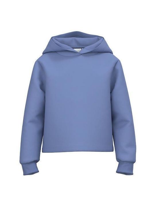 Name It Kids Sweatshirt with Hood Light Blue