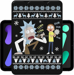 Tri-Fold Flip Cover Rick and Morty Christmas Song (Samsung Galaxy Tab A8 2021 10.5")