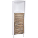 Eurocasa 9941 Floor Bathroom Column Cabinet L30xD30xH118cm Brown
