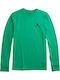 Burton Lightweight X Base Layer Crewneck Ανδρική Ισοθερμική Μακρυμάνικη Μπλούζα Πράσινη