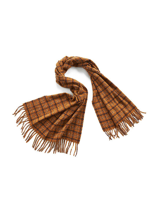 Verde 06-0927 Women's Wool Scarf Mustard