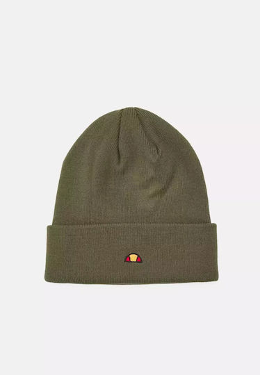 Thar Beanie Beanie with Rib Knit in Khaki color