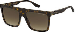 Marc Jacobs Ochelari de soare Maro cu Cadru & Maro Lentilă