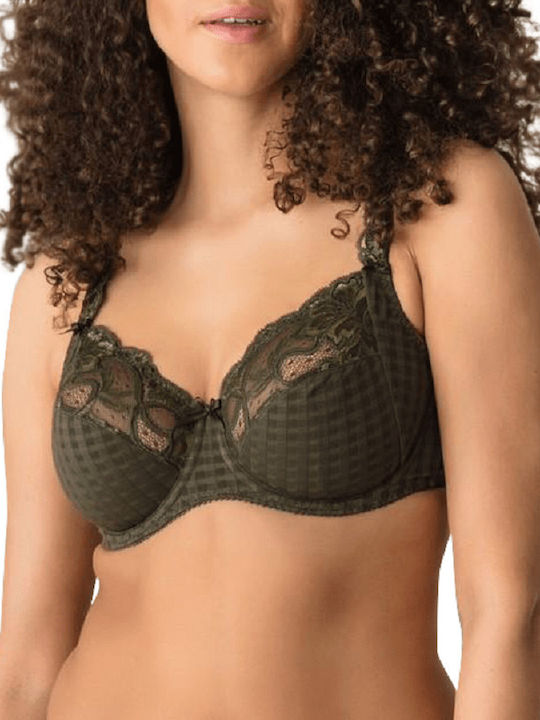 Prima Donna Madison Full Cup Wire Bra 0162121 Color Khaki - Khaki