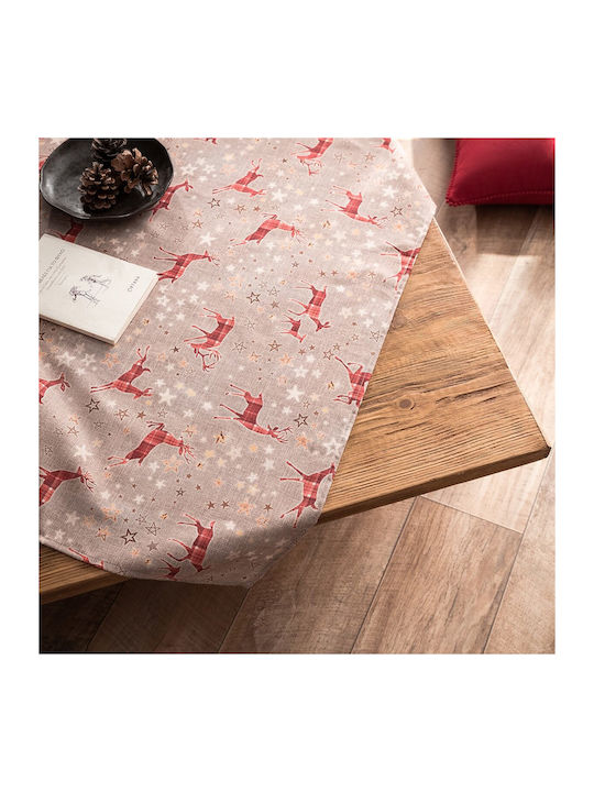 Gofis Home Weihnachtlich Tischtuch Quadrat Stof...