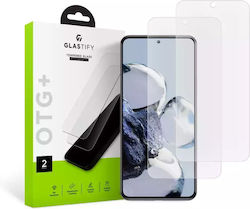 Glastify Clear Xiaomi Pro Sticlă călită 2buc (Xiaomi 12 T/12 T Pro)