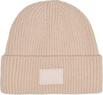 Only Beanie Beanie with Rib Knit Pearl