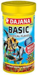 Basic Tropical Flakes 100ml Dajana Τροφή για Τροπικά Διακοσμητικά Ψάρια