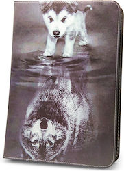 Little Wolf Flip Cover Piele artificială Multicolor (Universal 7-8" - Universal 7-8") GSM094414