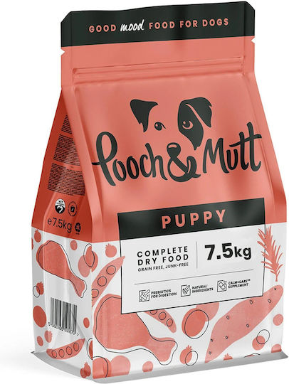 Pooch & Mutt Puppy 7.5kg Ξηρά Τροφή χωρίς Σιτηρά για Κουτάβια με Κοτόπουλο