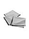 Mistraline Towel from 100% Cotton in Gray Color 3pcs