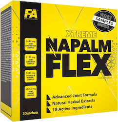 FA Nutrition Xtreme Napalm Flex Advanced Supplement for Joint Health 30 sachets