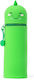 Legami Milano Dino Pencil Case Barrel with 1 Compartment Green