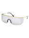 Tom Ford Sunglasses with Gold Metal Frame and Gray Lens FT0980 30C