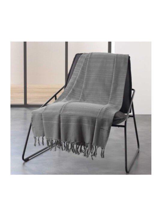 Kipper Lilia Ριχτάρι Πολυθρόνας 180x220εκ. Grey