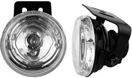 Carner Στρογγυλοί Προβολείς Αυτοκινήτου Universal 12V 55W 6cm με Λευκό Φωτισμό 2τμχ