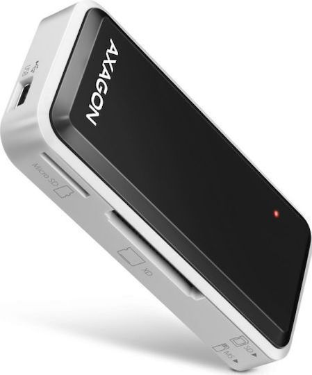 Axagon Card Reader USB 2.0 για SD/microSD/MemoryStick/CompactFlash/xD