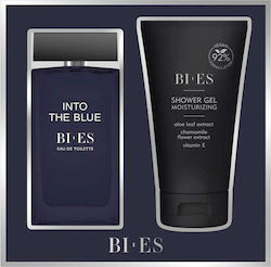 Bi-es Into The Blue Ανδρικό Σετ με Eau de Toilette 2τμχ