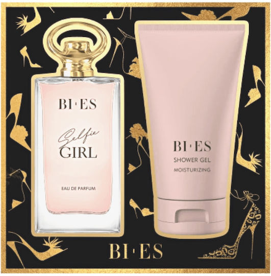 Bi-es Selfie Frauen Duftset mit Eau de Parfum und Duschgel 2Stücke