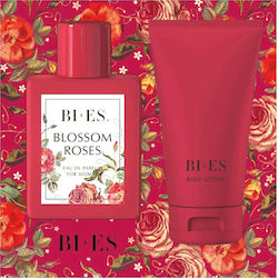 Bi-es Blossom Roses Γυναικείο Σετ με Body Lotion 2τμχ