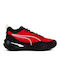 Puma Playmaker Low Basketball Shoes Red