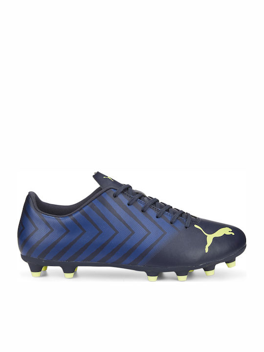 PUMA Tacto II FG/AG Kids Molded Soccer Shoes Blue