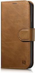 iCarer Oil Wax Anti-RFID Brown (iPhone 14 Plus)