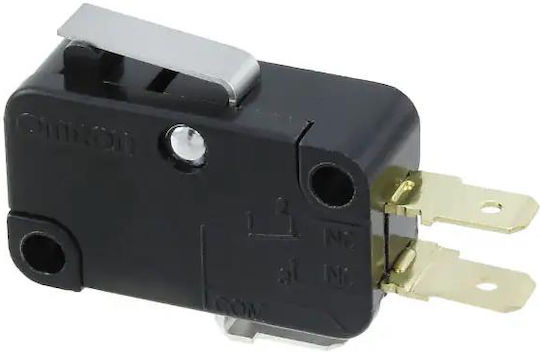 Διακόπτης Micro Switch Μικροδιακόπτης με Λαμάκι Κοντό V-151-1C-25 C&H 1τμχ