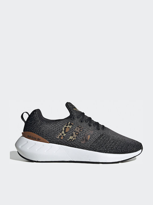 adidas Swift Run 22 Γυναικεία Sneakers Core Black Wild Brown
