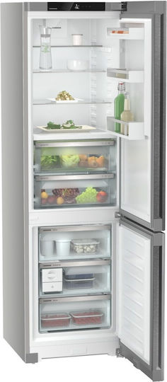 Liebherr Ψυγειοκαταψύκτης 361lt NoFrost Υ201.5xΠ59.7xΒ67.5εκ. Inox Plus