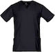 Be Unique Victor Men's Black Medical Blouse Cot...