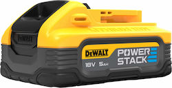 Dewalt Μπαταρία Εργαλείου Πλάτης Λιθίου 18V Powerstack Dewalt Μπαταρία Εργαλείου Πλάτης Λιθίου 18V Powerstack