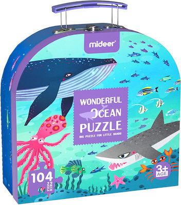 Puzzle pentru Copii Wonderful Ocean pentru 3++ Ani 104buc MiDeer