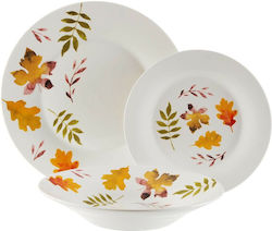 Versa Aia Porcelain Dinnerware Set Multicolour 18pcs