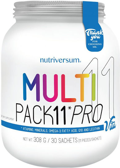 Nutriversum Multi Pack 11 Pro Хранителна Добавка За Подсилване На Имунната Система 30 Сашета