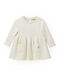 Children's Dress Long Sleeve Ecru