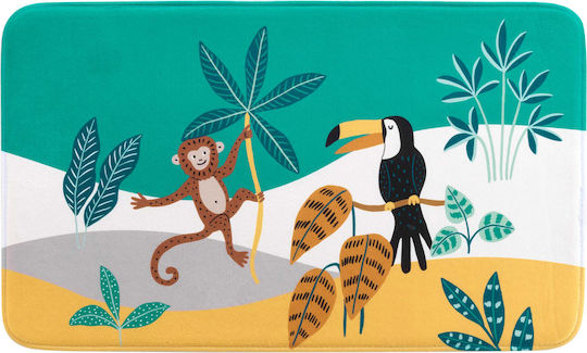 Flamingo Kids Synthetic Rug Jungle Story 45x75cm