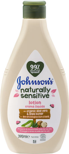 Johnson & Johnson Naturally Sensitive Lotion για Ενυδάτωση 395ml