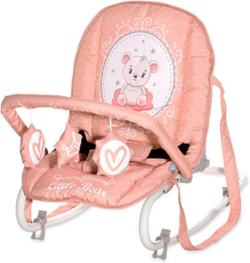 Lorelli Eliza Χειροκίνητο Relax Μωρού Mellow Roze Bear